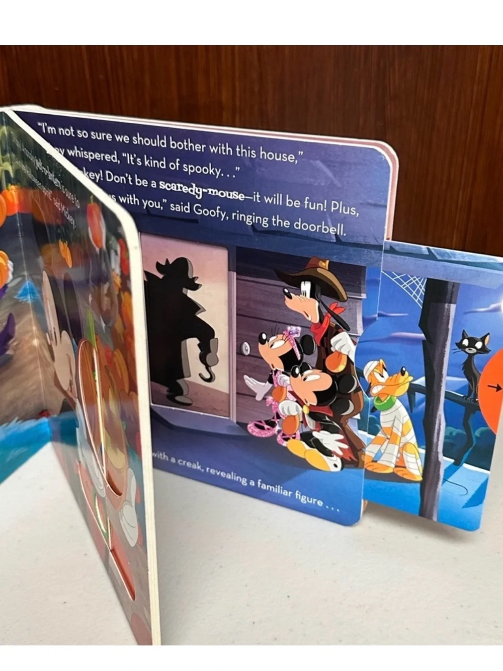 Disney Mickey Friends Scaredy-Mouse Halloween Board Book
